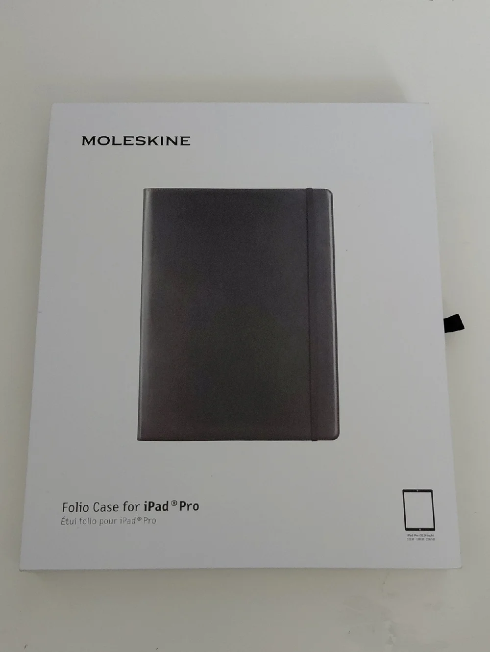 Moleskine Black Folio Case for iPad Pro